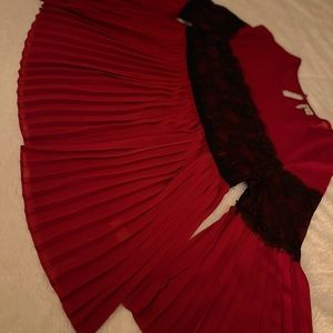 Beautiful boohoo red blouse.